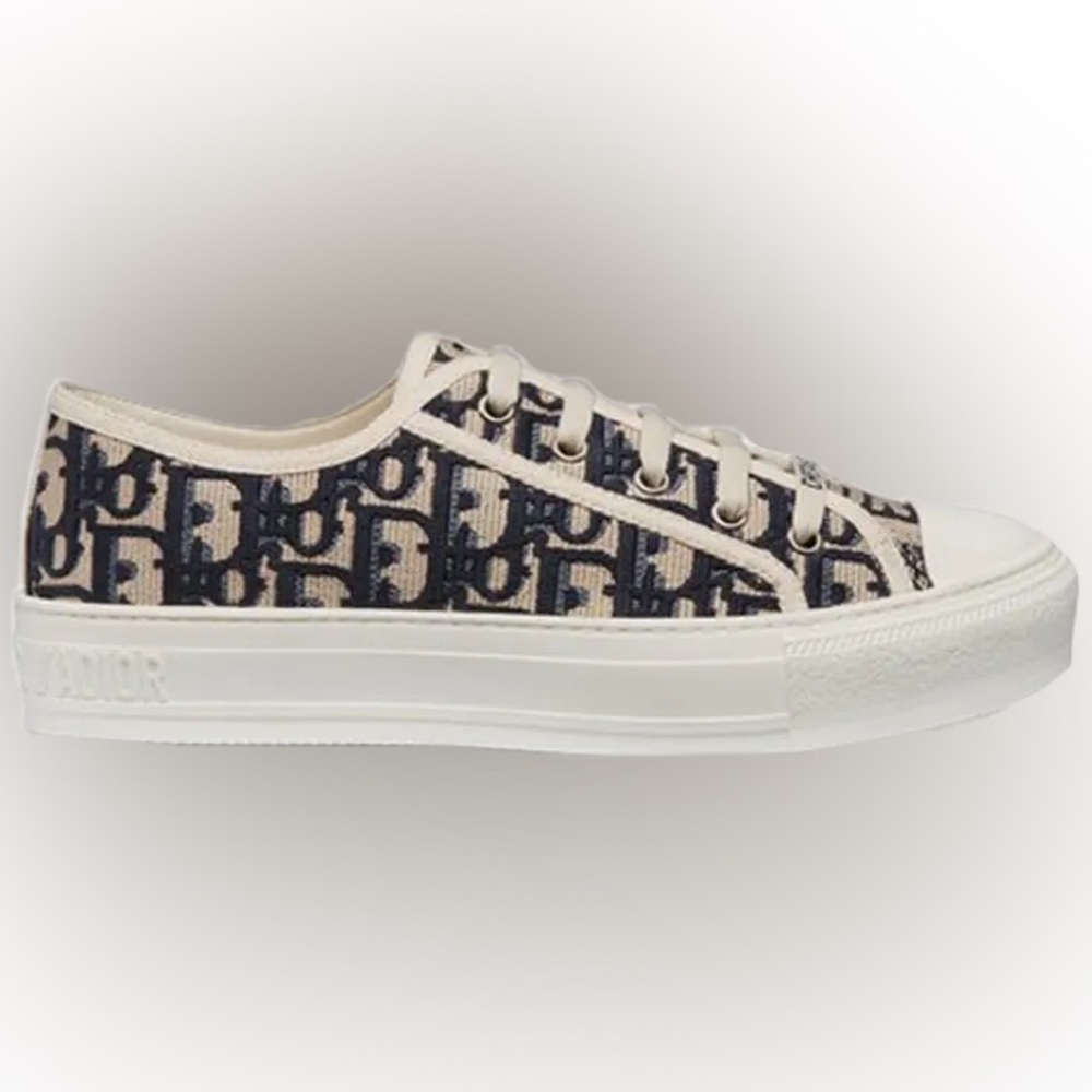 Christian Dior Oblique Sneakers – Size 37